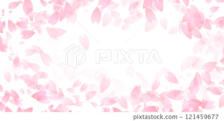 日式新年賀卡櫻花背景 121459677