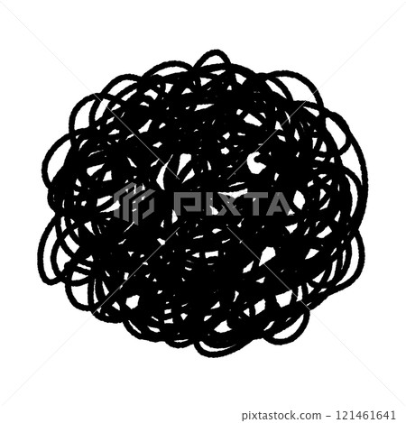 混亂中繪製的模糊影像 — 壓力、不滿、憂鬱 混亂中繪製的模糊影像 — 壓力、不滿、憂鬱 121461641