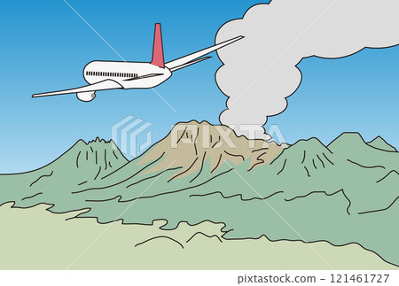 阿蘇山和飛機 阿蘇山和飛機 121461727