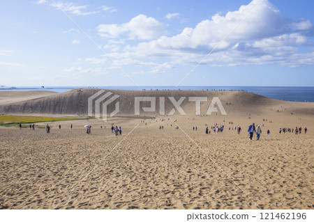 Autumn scenery of Tottori Sand Dunes Tottori Prefecture Tottori Sand Dunes 121462196