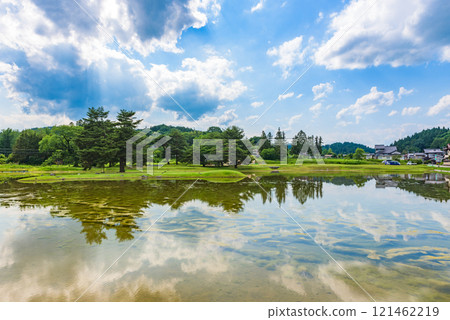 Muryokoin Temple Ruins, World Heritage Site "Hiraizumi - Architecture, Gardens and Archaeological Sites Representing the Buddhist Pure Land", Iwate Prefecture 121462219