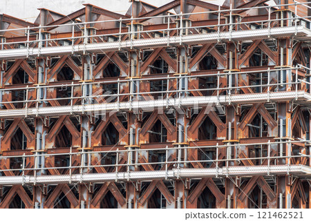 Construction site platform Construction site platform 121462521