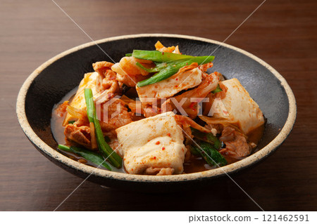Pork Kimchi Tofu 121462591