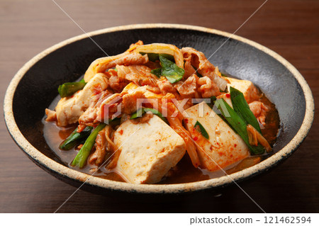 Pork Kimchi Tofu 121462594