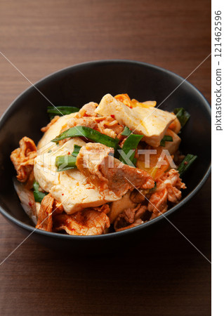Pork Kimchi Tofu 121462596