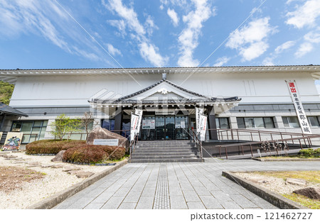 廣島縣秋高田市，晴天的秋高田市歷史民族學博物館 121462727