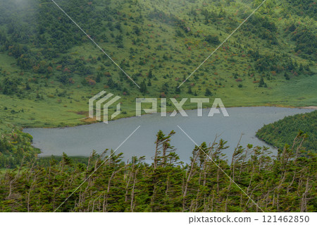 Kamanuma as seen from the summit of Mount Higashi-Azuma 121462850