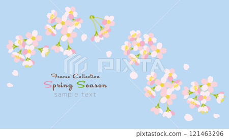 Frame Collection Spring Season Sakura 3 121463296