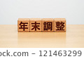 Image of year-end adjustment 121463299