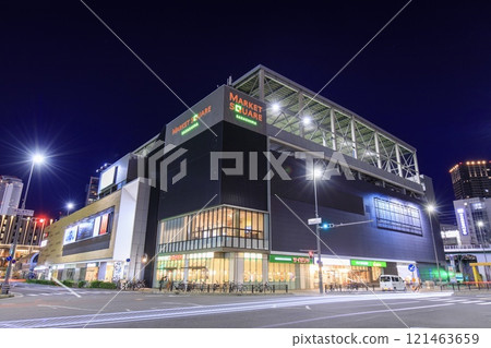 名古屋市笹島現場夜景 121463659