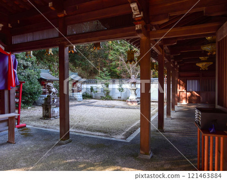 Hayao Shrine, sub-shrines: Ebisu Shrine and Hachiman Shrine Hayao Shrine, sub-shrines: Ebisu Shrine and Hachiman Shrine 121463884