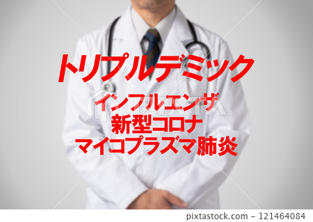 Triple-demic medical image 121464084
