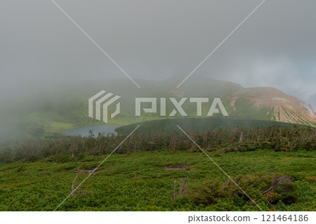 Kamanuma as seen from the summit of Mount Higashi-Azuma 121464186