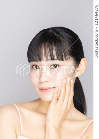 女人的皮膚護理形象 121464276