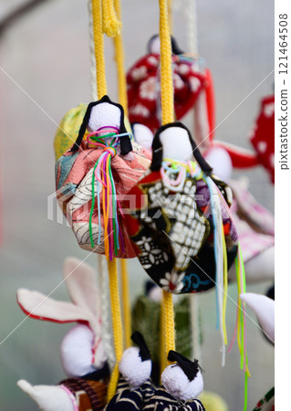 須佐野神社(須佐野神社)桃花節掛人偶 須佐野神社(須佐野神社)桃花節掛人偶 121464508