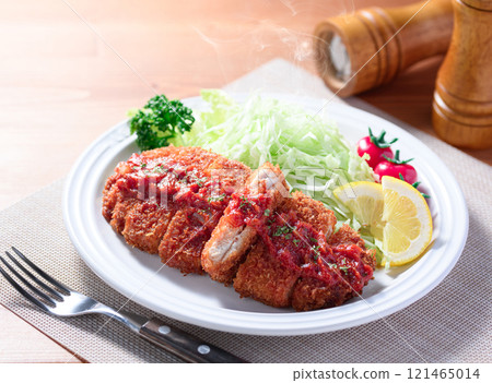 番茄醬炸豬排 番茄醬炸豬排 121465014