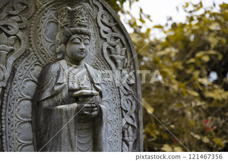 Maitreya Bodhisattva at Shofukuji Temple on Mount Kongo [Traditional Image] 121467356
