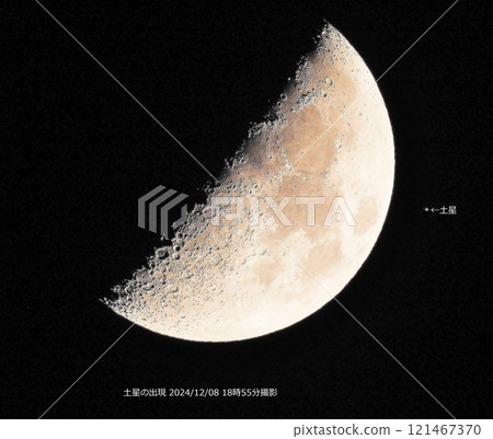 土星日食（土星的出現） 121467370