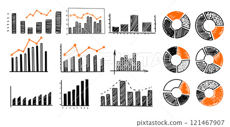 chart, graph, icon 121467907