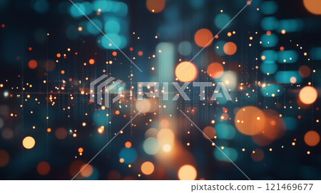 模糊的光抽象背景 121469677