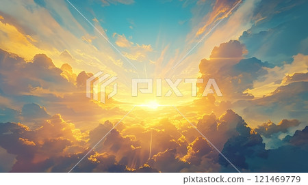 Beautiful clouds and sky Beautiful clouds and sky 121469779