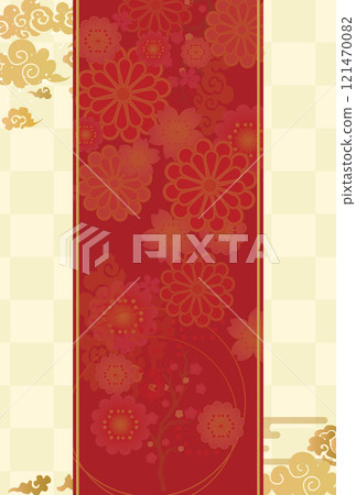 New Year's card background New Year's card background 121470082