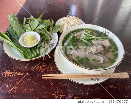 Beef Pho Vietnamese food Beef Pho Vietnamese food 121470977