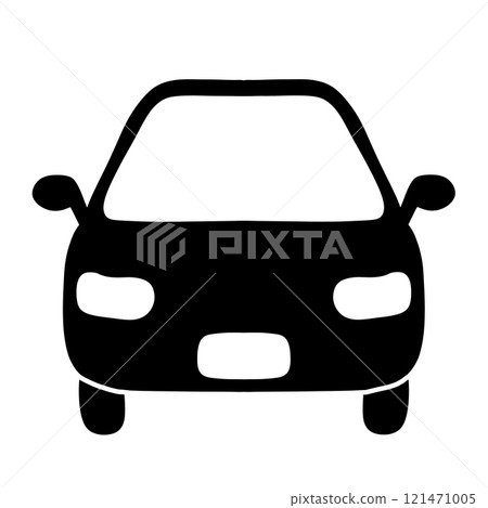 汽車簡單圖標 121471005