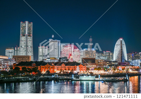 橫濱港未來的夜景 121471111