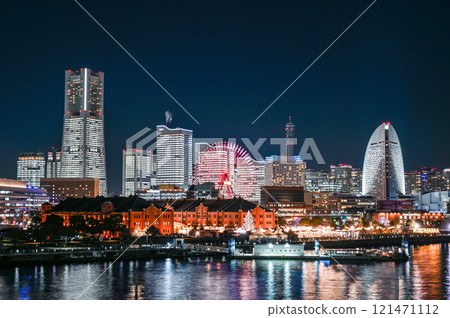 Night view of Yokohama Minato Mirai Night view of Yokohama Minato Mirai 121471112