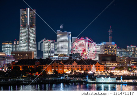 橫濱港未來的夜景 121471117