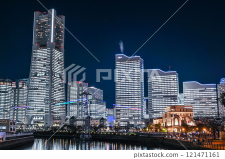 橫濱港未來的夜景 121471161