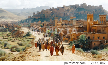 Timkadin Festival in Morocco. Berber culture Timkadin Festival in Morocco. Berber culture 121471887