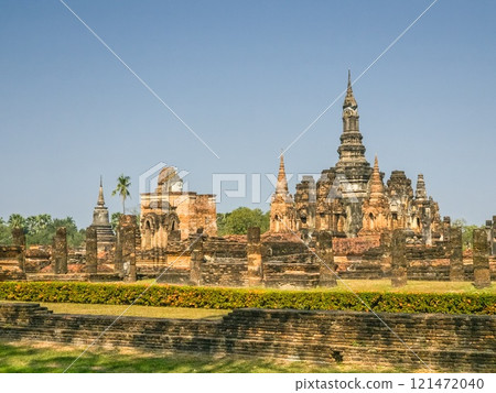 Wat Mahathat Maha That temple, Sukhothai, Thailand 121472040
