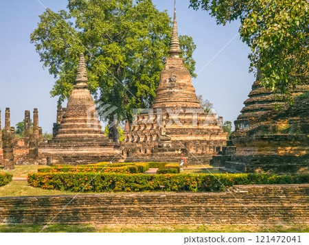 Wat Mahathat Maha That temple, Sukhothai, Thailand 121472041