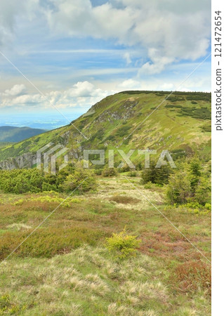 Kotel mountain in the Krkonose Mountains in the Czech Republic Kotel mountain in the Krkonose Mountains in the Czech Republic 121472654