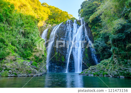 Ryumon Falls in Autumn, Aira City, Kagoshima Prefecture Ryumon Falls in Autumn, Aira City, Kagoshima Prefecture 121473156