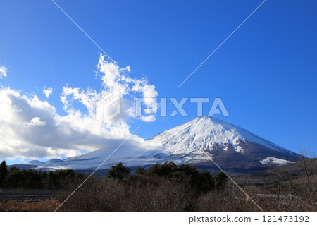 Mount Fuji as seen from Subashiri Mount Fuji as seen from Subashiri 121473192