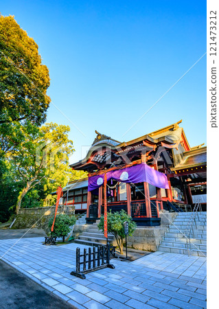 秋天的鹿兒島神社，鹿兒島縣霧島市 121473212