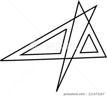 Stars stroke icons set. Simple linear pictogram Stars stroke icons set. Simple linear pictogram 121473267