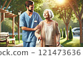 Care support, care image 121473636
