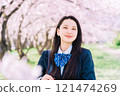 櫻花和學校的女孩 121474269