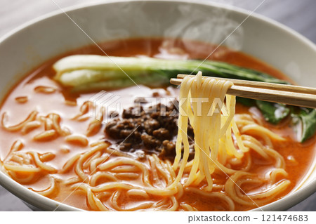 Bamboo noodles Bamboo noodles 121474683