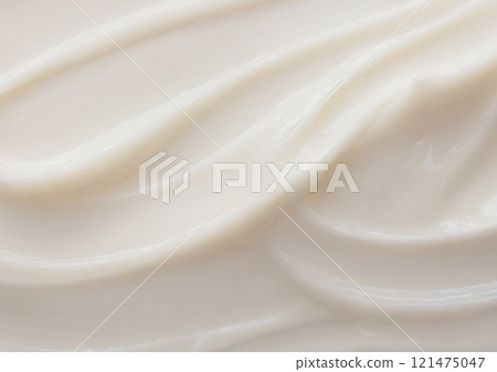 白色奶油背景 121475047