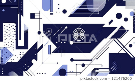 Geometric background 121476200