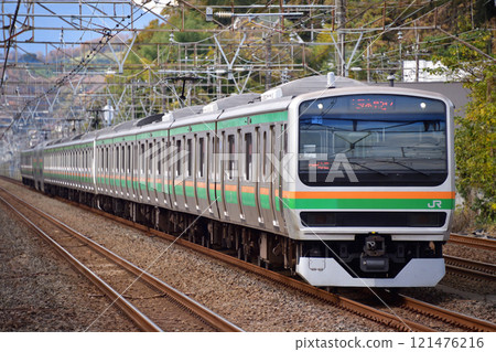東海道本線 二宮大磯 JR東日本 E231系 1000系 U20編組（小山） 121476216