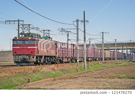 Shinetsu Main Line, Kitanagaoka-Oshikiri, JR Freight, EF81-742 (Toyama) 121476270