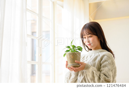 女性肖像 121476484