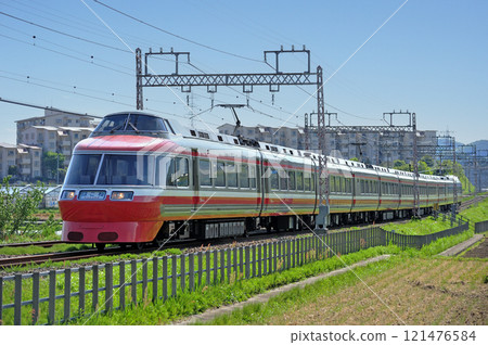 小田急小田原線鶴卷溫泉～伊勢原小田急7000型7004箱根LSE 121476584