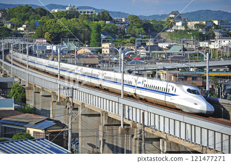 Tokaido Shinkansen Odawara-Atami JR Central N700 series Z19 formation (Tokyo) Nozomi Hikari Kodama 121477271